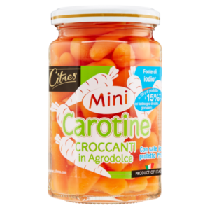 MINICAROTINE CROCCANTI IN AGRODOLCE 290g