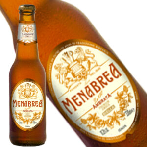 Birra Ambrata Menabrea, 24 bottiglie da cl.33, alc. 5,0% vol.