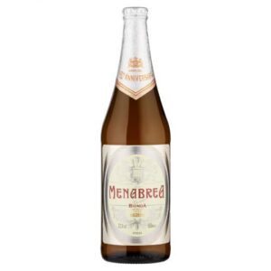 Birra Bionda Menabrea, 15 bottiglie da cl.66, alc.4,8% vol.