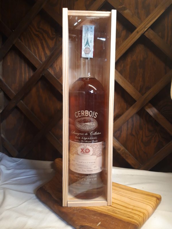 CERBOIS Armagnac de Collection XO con cassettina in legno - immagine 2