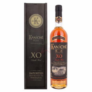 Kaniché Rum XO Double Wood Artisanal Rum in cassa di legno