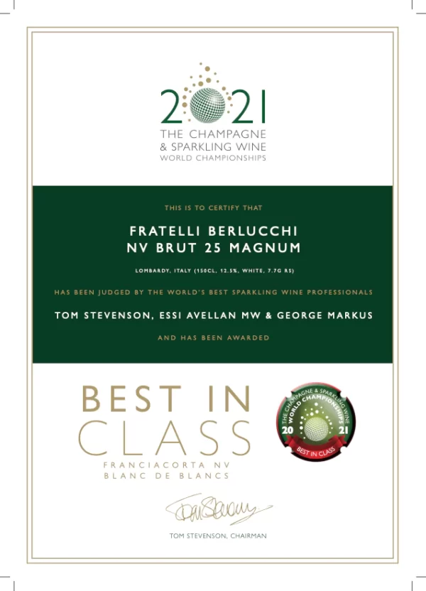 Franciacorta "BRUT 25" Blanc de Blancs - F.lli Berlucchi - immagine 5