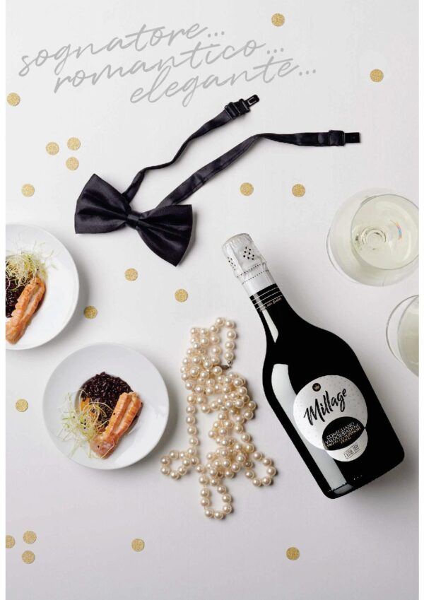 MILLAGE Conegliano Valdobbiadene Prosecco Superiore DOCG Extra Dry - La Marca - immagine 4