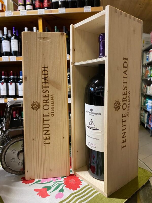 PAXMENTIS Syrah IGP magnum da 1,5 lt con cassettina in legno - Tenute Orestiadi - immagine 2