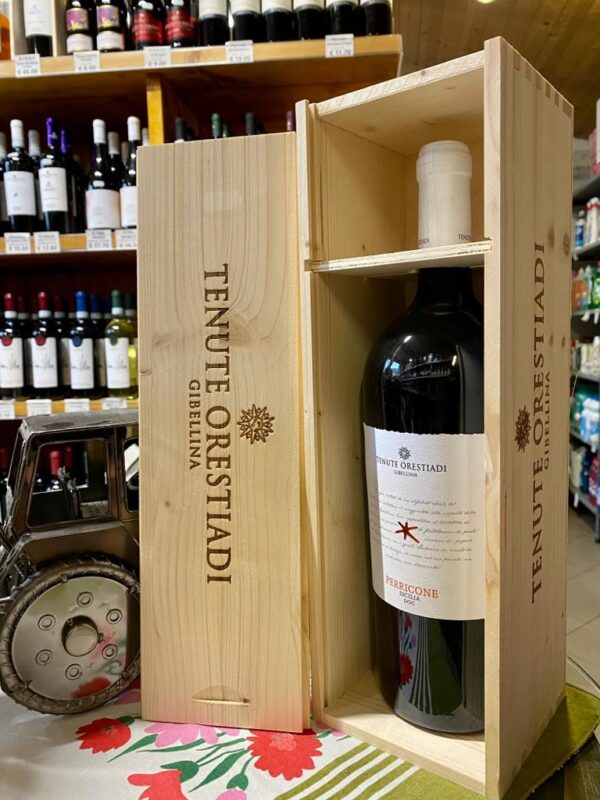 PERRICONE DOC Sicilia magnum da 1,5lt con cassettina in legno - Tenute Orestiadi - immagine 7