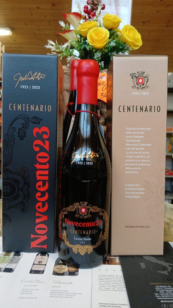 NOVECENTO23 Centenario Riserva 2013 Rosso Veneto IGP -Domus Vini- - immagine 2